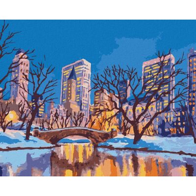 zuty New York Central Park_II, 80×100 cm, vypnuté plátno na rám zuty New York Central Park_II, 80×100 cm, vypnuté plátno na rám