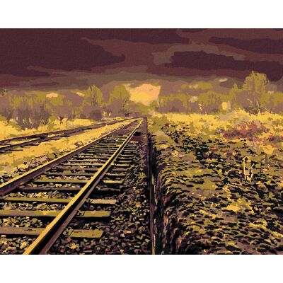 Sada na malování ZUTY - 80x100cm - Barevné Umění Sada na malování ZUTY - 80x100cm - Barevné Umění