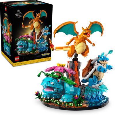 Lego Pokémon 72153 Venusaur, Charizard a Blastoise Lego Pokémon 72153 Venusaur, Charizard a Blastoise