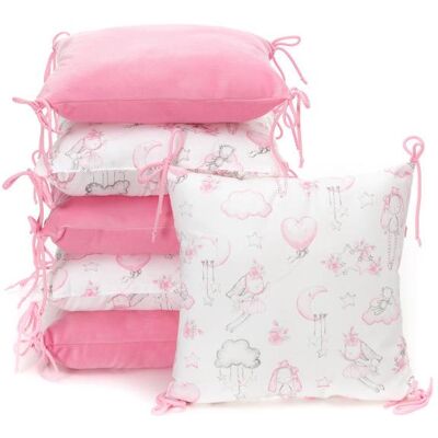 T-TOMI Polštářkový mantinel Sweet bunnies T-TOMI Polštářkový mantinel Sweet bunnies