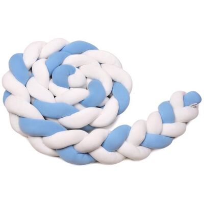 T-TOMI Pletený mantinel 360 cm White + Blue T-TOMI Pletený mantinel 360 cm White + Blue
