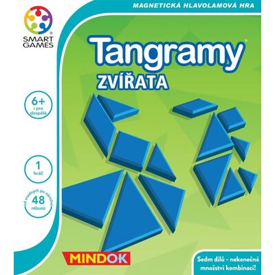 MindOk Tangramy - Zvířata - Puzzle hra MindOk Tangramy - Zvířata - Puzzle hra