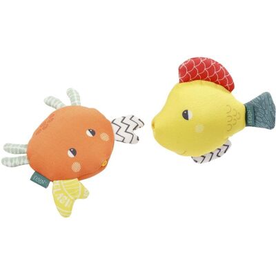Baby Fehn Splash & Play Set dvou vodních zvířátek Baby Fehn Splash & Play Set dvou vodních zvířátek