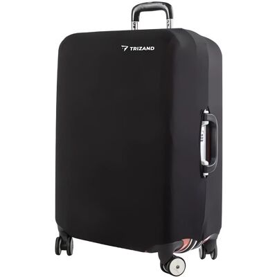 Trizand 23839 Obal na cestovní kufr M, 62 × 43 × 27 cm, černý Trizand 23839 Obal na cestovní kufr M, 62 × 43 × 27 cm, černý