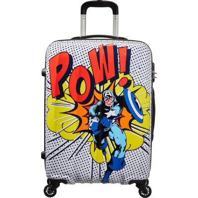AMERICAN TOURISTER Střední kufr Marvel Legends Captain America Pop Art AMERICAN TOURISTER Střední kufr Marvel Legends Captain America Pop Art