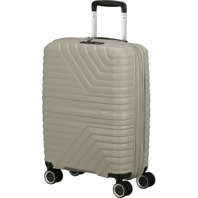 American Tourister Flytwist 55 cm Spinner Sandstone, rozšířitelný American Tourister Flytwist 55 cm Spinner Sandstone, rozšířitelný