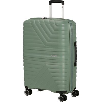 American Tourister Flytwist 67 cm Spinner Botanic Green, rozšířitelný American Tourister Flytwist 67 cm Spinner Botanic Green, rozšířitelný