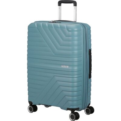 American Tourister Flytwist 67 cm Spinner Storm Blue, rozšířitelný American Tourister Flytwist 67 cm Spinner Storm Blue, rozšířitelný