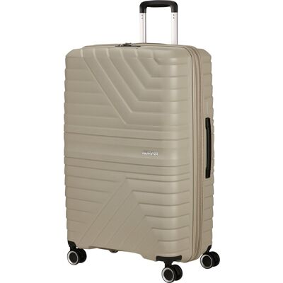 American Tourister Flytwist 78 cm Spinner Sandstone, rozšířitelný American Tourister Flytwist 78 cm Spinner Sandstone, rozšířitelný