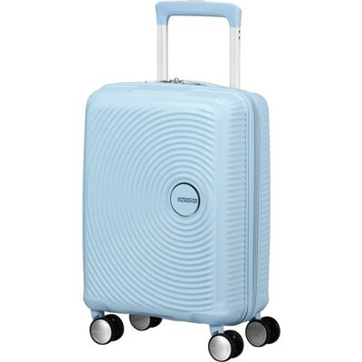 American Tourister Soundbox Mini 47 cm Spinner modrý Pastel Blue American Tourister Soundbox Mini 47 cm Spinner modrý Pastel Blue
