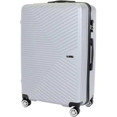 T-class® Cestovní kufr VT21111, stříbrná, XL T-class® Cestovní kufr VT21111, stříbrná, XL