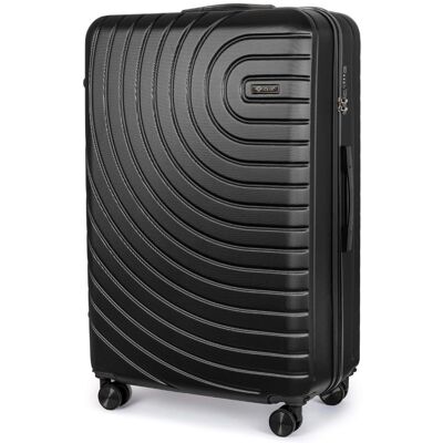 Solier Aventor STL1064 černý 24" M střední cestovní kufr ABS Solier Aventor STL1064 černý 24" M střední cestovní kufr ABS
