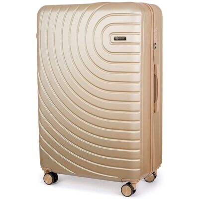 Solier Aventor STL1064 Gold 24“ M střední cestovní kufr ABS Solier Aventor STL1064 Gold 24“ M střední cestovní kufr ABS