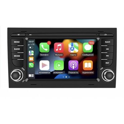 HIZPO Autorádio AUDI A4 Rádio pro Audi A4 B7 B6 S4 RS4 SEAT Exeo GPS navigace, mapy, Bluetooth HIZPO Autorádio AUDI A4 Rádio pro Audi A4 B7 B6 S4 RS4 SEAT Exeo GPS navigace, mapy, Bluetooth