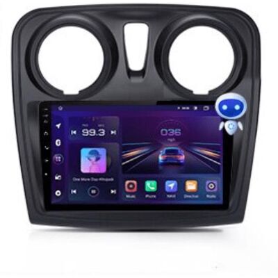 Hizpo 2din Autorádio pro Renault Logan 2, Dacia Sandero 2014-2019 Android s GPS navigací, WIFI, USB Hizpo 2din Autorádio pro Renault Logan 2, Dacia Sandero 2014-2019 Android s GPS navigací, WIFI, USB