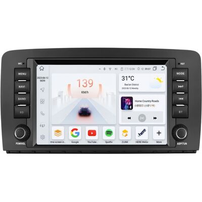 HIZPO Apple CarPlay Android Auto Autorádio Mercedes R Class W251 R300 R280 R320 2005-2017 GPS HIZPO Apple CarPlay Android Auto Autorádio Mercedes R Class W251 R300 R280 R320 2005-2017 GPS