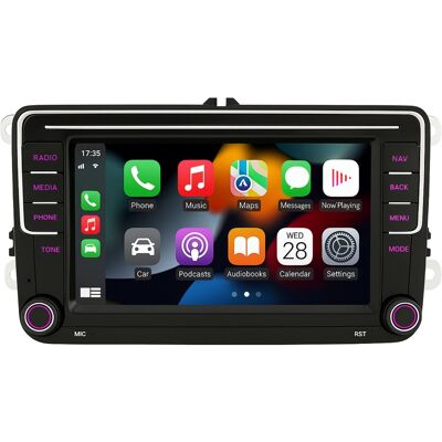 Gearelec Autorádio Volkswagen, Škoda, Seat s CarPlay, Android Auto, GPS Navigace, Bluetooth, 2 + 64 Gearelec Autorádio Volkswagen, Škoda, Seat s CarPlay, Android Auto, GPS Navigace, Bluetooth, 2 + 64