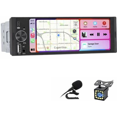 Junsun 1DIN Autorádio 6,86" s CarPlay, Android Auto, Bluetooth, Parkovací kamera, USB C Junsun 1DIN Autorádio 6,86" s CarPlay, Android Auto, Bluetooth, Parkovací kamera, USB C