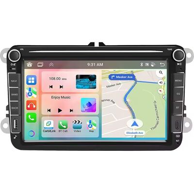 Mekede 8" Autorádio Volkswagen, Škoda, Seat s Apple CarPlay, Android Auto, Bluetooth, GPS, WiFi Mekede 8" Autorádio Volkswagen, Škoda, Seat s Apple CarPlay, Android Auto, Bluetooth, GPS, WiFi