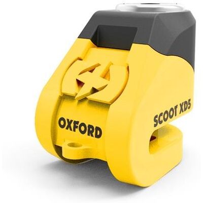 OXFORD - XD5 - 5mm - Žlutá-Černá - Kotoučový zámek OXFORD - XD5 - 5mm - Žlutá-Černá - Kotoučový zámek