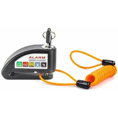 TXR Zámek na motorku s alarmem 110db TXR černý TXR Zámek na motorku s alarmem 110db TXR černý