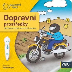 Albi Kouzelné čtení - Dopr. prostředky - minikniha Albi Kouzelné čtení - Dopr. prostředky - minikniha