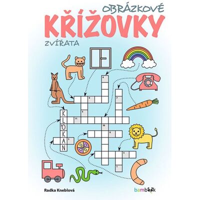 Bambook Obrázkové křížovky Zvířata Bambook Obrázkové křížovky Zvířata