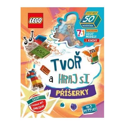 CPress LEGO Iconic Tvoř a hraj si Příšerky: Obsahuje 2 knihy + 50 kostiček CPress LEGO Iconic Tvoř a hraj si Příšerky: Obsahuje 2 knihy + 50 kostiček