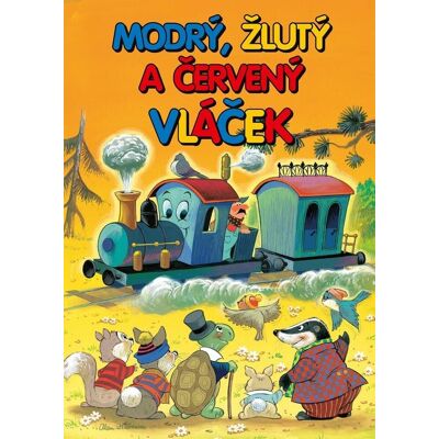 Egmont Modrý, žlutý a červený vláček Egmont Modrý, žlutý a červený vláček
