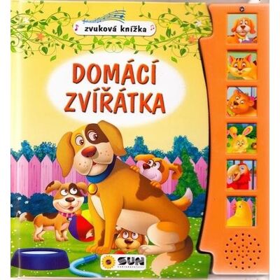 SUN Domácí Zvířátka zvuková knížka SUN Domácí Zvířátka zvuková knížka