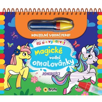 SUN Magické vodní omalovánky Jednorožci SUN Magické vodní omalovánky Jednorožci