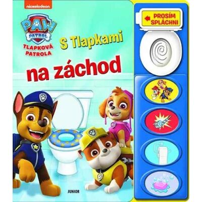 JUNIOR Tlapková patrola S Tlapkami na záchod JUNIOR Tlapková patrola S Tlapkami na záchod