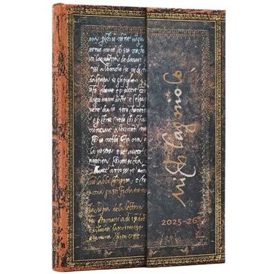 PAPERBLANKS Diář 2025/2026 Michelangelo, Handwriting PAPERBLANKS Diář 2025/2026 Michelangelo, Handwriting