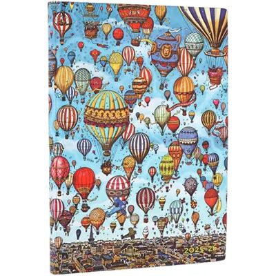 PAPERBLANKS Diář 2025/2026 Balloon Festival PAPERBLANKS Diář 2025/2026 Balloon Festival