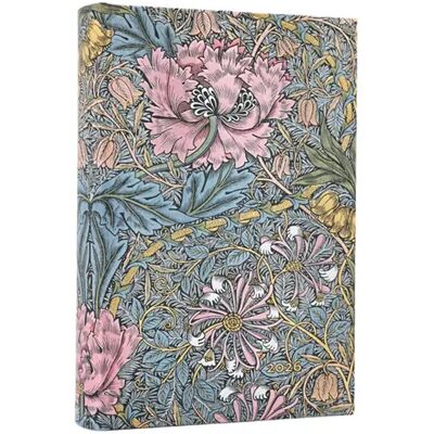 PAPERBLANKS Diář 2026 Morris Pink Honeysuckle PAPERBLANKS Diář 2026 Morris Pink Honeysuckle