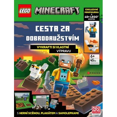 CPress LEGO Minecraft Cesta za dobrodružstvím: Vykrafti si vlastní výpravu CPress LEGO Minecraft Cesta za dobrodružstvím: Vykrafti si vlastní výpravu