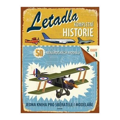 JUNIOR Letadla Kompletní historie: 50 nenáročných modelů JUNIOR Letadla Kompletní historie: 50 nenáročných modelů