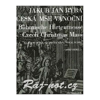 Bärenreiter Česká mše vánoční Bärenreiter Česká mše vánoční