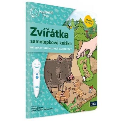 Albi Kouzelné čtení - Samolepková knížka Zvířátka Albi Kouzelné čtení - Samolepková knížka Zvířátka