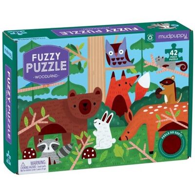 Mudpuppy Fuzzy Puzzle - Les (42 ks) Mudpuppy Fuzzy Puzzle - Les (42 ks)