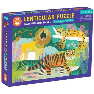 Mudpuppy Magické puzzle - Velké a malé kočky (75 ks) Mudpuppy Magické puzzle - Velké a malé kočky (75 ks)