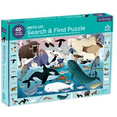 Mudpuppy Puzzle hledej a najdi - Arktický život (64 ks) Mudpuppy Puzzle hledej a najdi - Arktický život (64 ks)