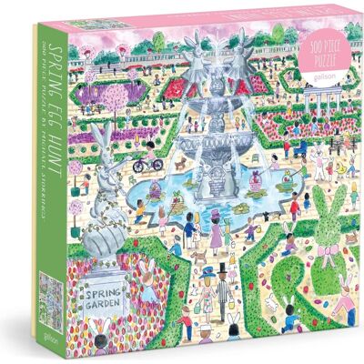 GALISON Čtvercové puzzle Velikonoční hledání vajíček 500 dílků GALISON Čtvercové puzzle Velikonoční hledání vajíček 500 dílků
