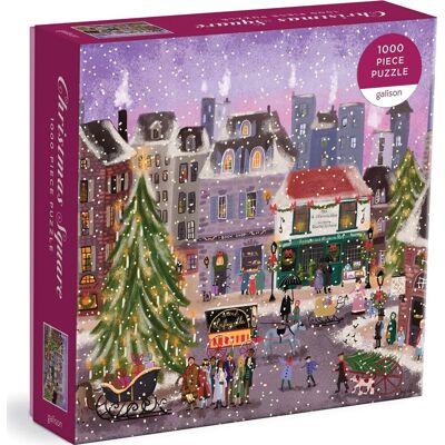 GALISON Puzzle Vánoční náměstí 1000 dílků GALISON Puzzle Vánoční náměstí 1000 dílků