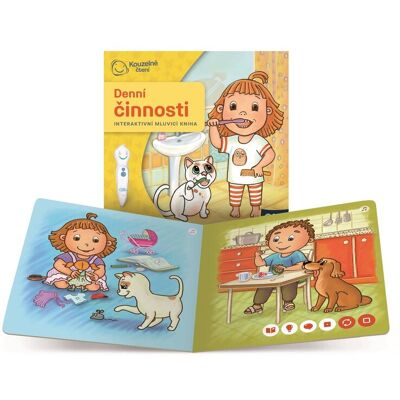 Albi Kouzelné čtení - Denní činnosti - minikniha Albi Kouzelné čtení - Denní činnosti - minikniha