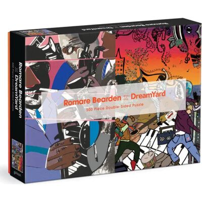 GALISON Oboustranné puzzle Dreamyard × Romare Bearden 500 dílků GALISON Oboustranné puzzle Dreamyard × Romare Bearden 500 dílků