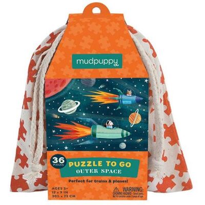 Mudpuppy Puzzle na cesty - Vesmír 36 dílků Mudpuppy Puzzle na cesty - Vesmír 36 dílků