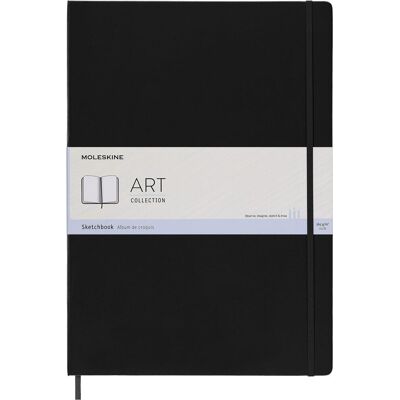 MOLESKINE A3 skicář, tvrdé desky, černý MOLESKINE A3 skicář, tvrdé desky, černý