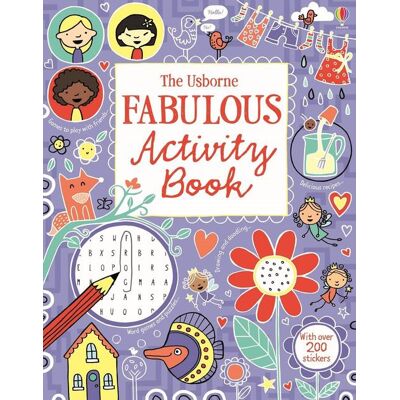 Usborne Activity book Fabulous activity book Usborne Activity book Fabulous activity book