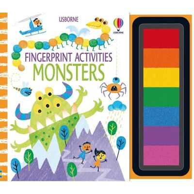 Usborne Fingerprint Activities Monsters Usborne Fingerprint Activities Monsters